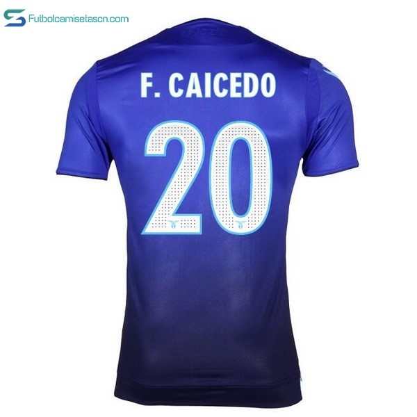 Camiseta Lazio 3ª F.Caicedo 2017/18